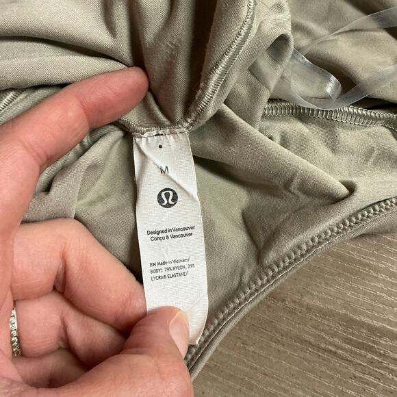 Lululemon Wundermost Nulu Square-Neck Long Sleeve Bodysuit Women’s M - Picture 9 of 9